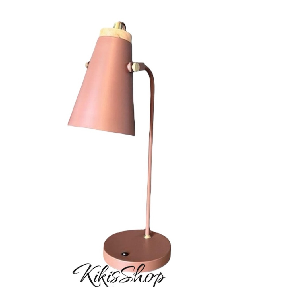 Hearth & Hand Magnolia 20" Metal Task Lamp with USB Port Terracotta Brown - Picture 7 of 10